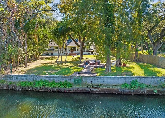 Hideout On The Hillsborough Is A Gorgeous Renovated 3Br Pet Friendly Home On The Hillsborough River Located In The North End Of Seminole Heights