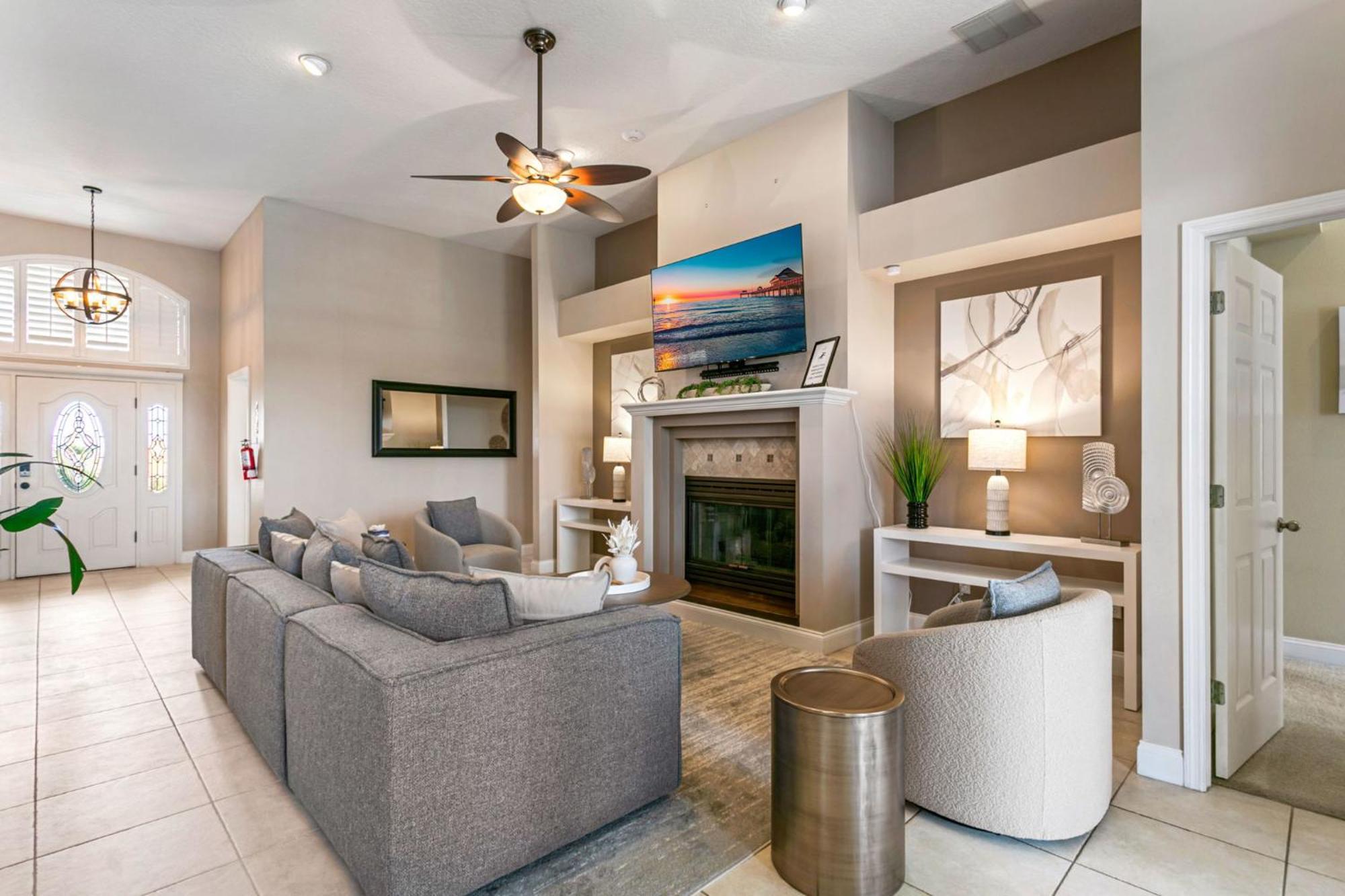 6br Family Escape-pool Sports Courts Game Holiday home Tampa